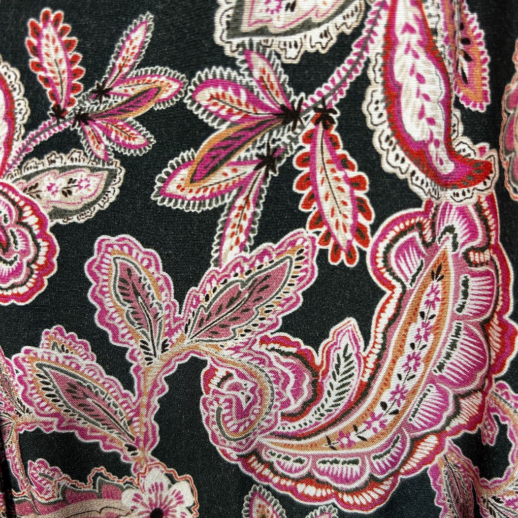 Jump Pink Paisley Dress - Size 16