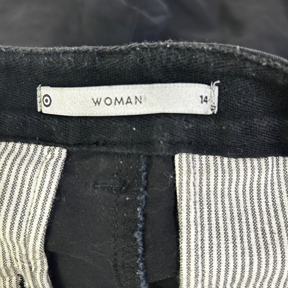 Target Black Cotton Shorts - Size 14