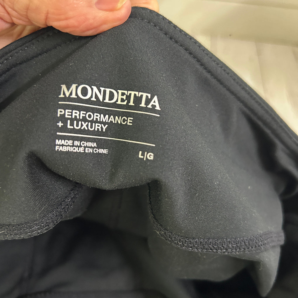 Mondetta Black Activewear Leggings Joggers - Size L