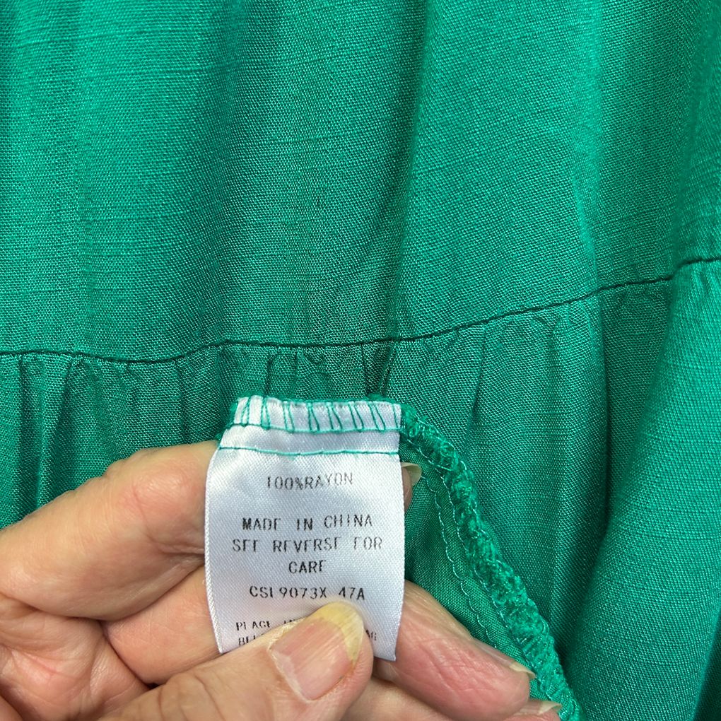 You + All Green Maxi Skirt - Size 18