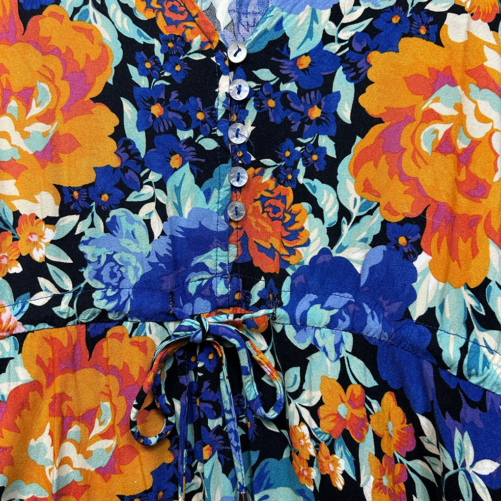 Proud Poppy Multicoloured Floral Dress - Size 18