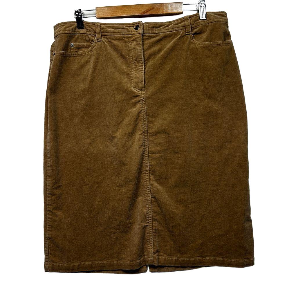 Rodney Clark Corduroy Skirt - Size 14