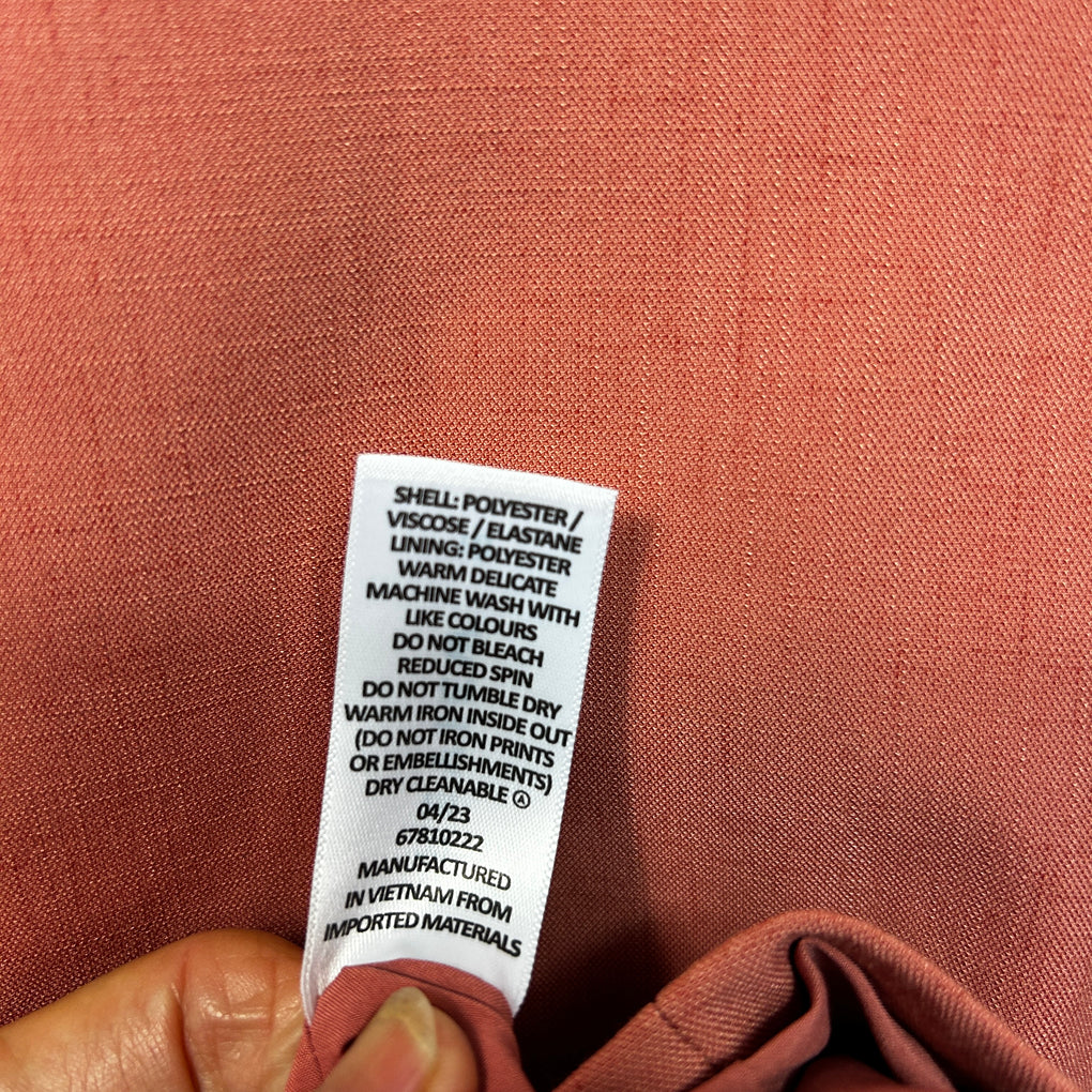 Preview Rust Sleeveless Vest - Size 18