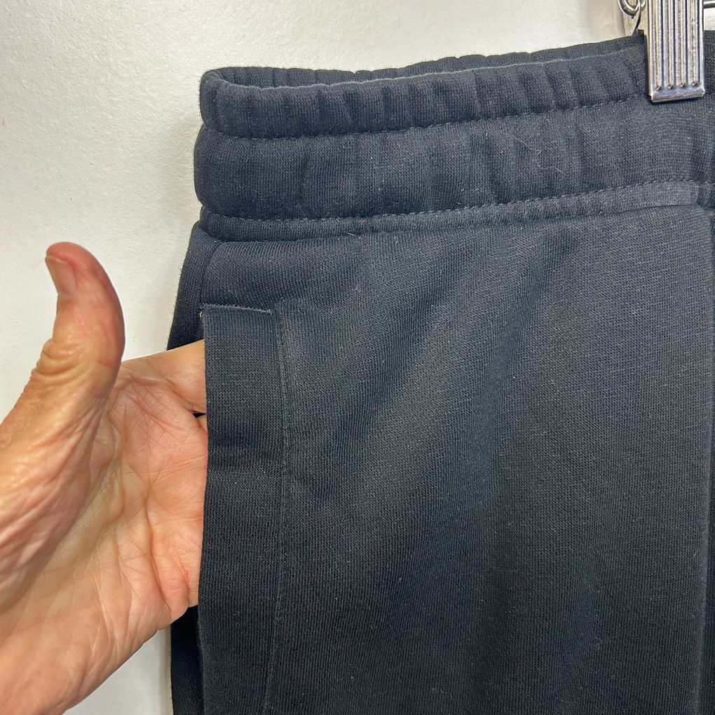 Target  Plus Black Cotton Trackpants - Size 7XL