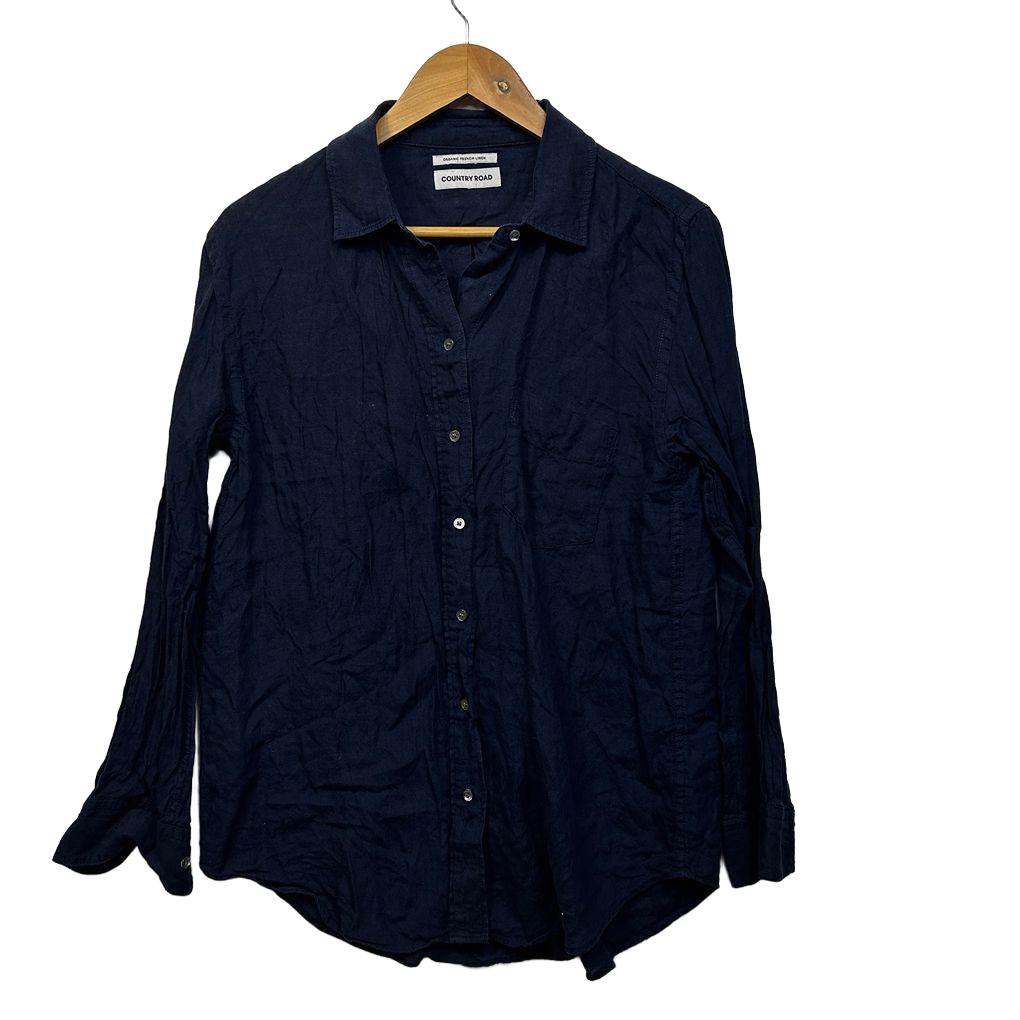 Country Road Linen Shirt - Size NA