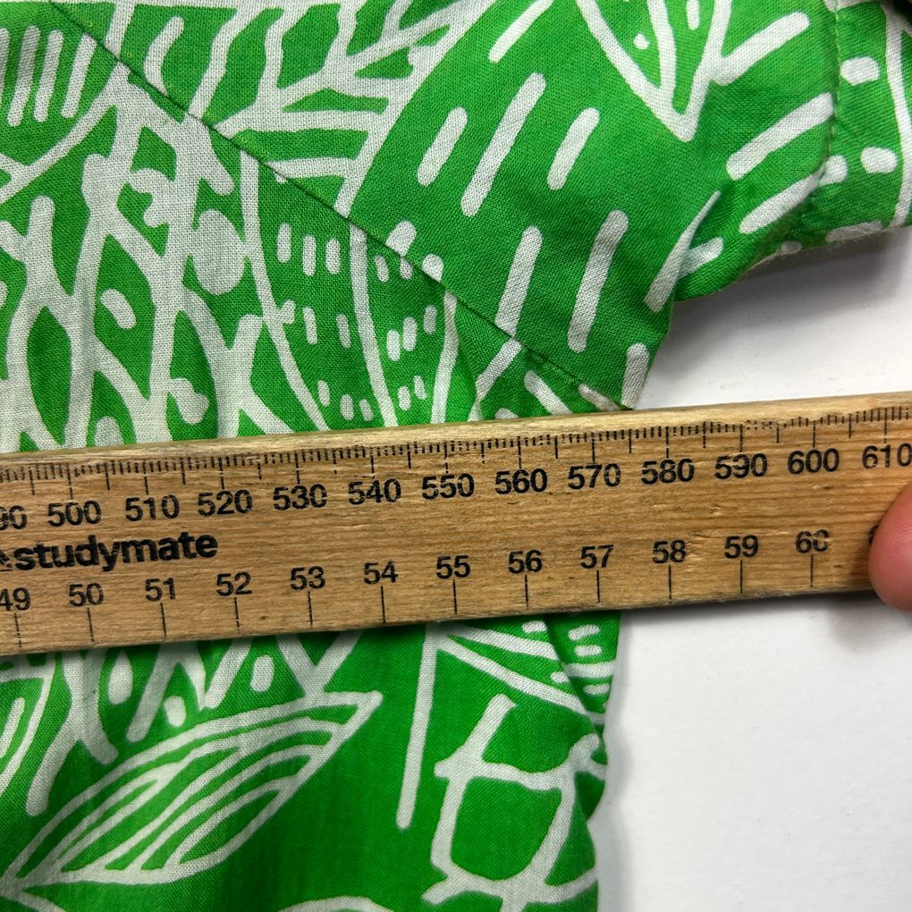 Handmade Green Tiered Dress - Size 18/20?
