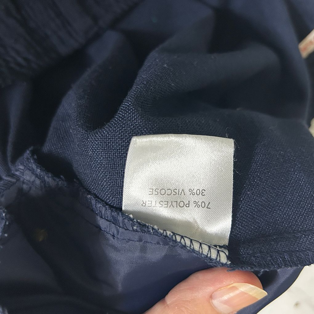 Millers Navy Plus Size Cropped Pants - Size 22