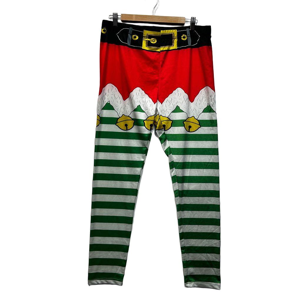 Emery Rose Christmas Elf Leggings - Size XXL