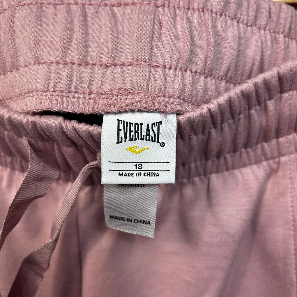 Everlast Pink Activewear Plus Size Shorts - Size 18