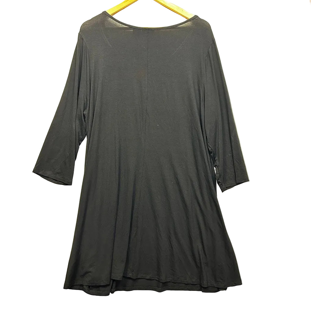 Evans Black Casual Dress - Size 22/24