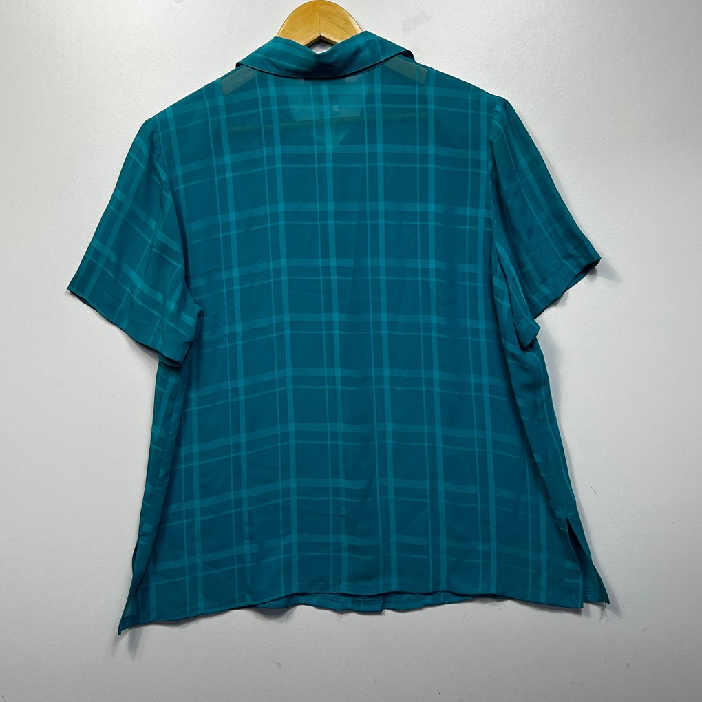 Millers Teal Shirt - Size 16