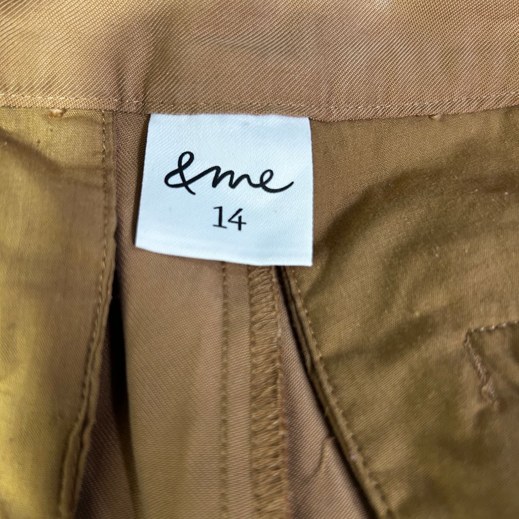 &me Tan Pants - Size 14