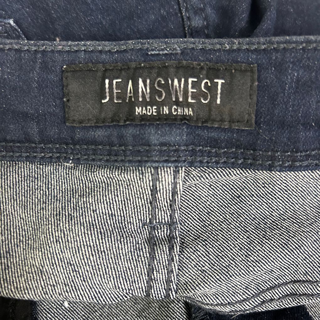 Jeanswest Navy Curve Embracer Skinny Jeans - Size 16