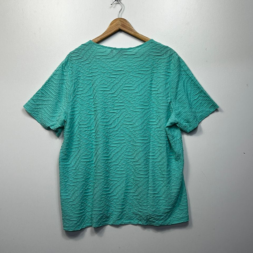 Millers Aqua Plus Size Top - Size 22