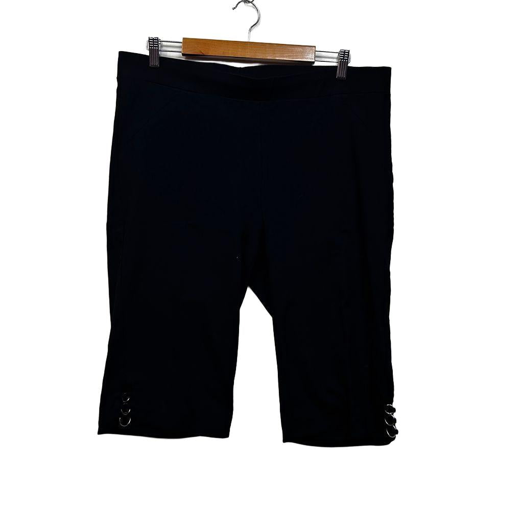 Millers Black Shorts - Size 18