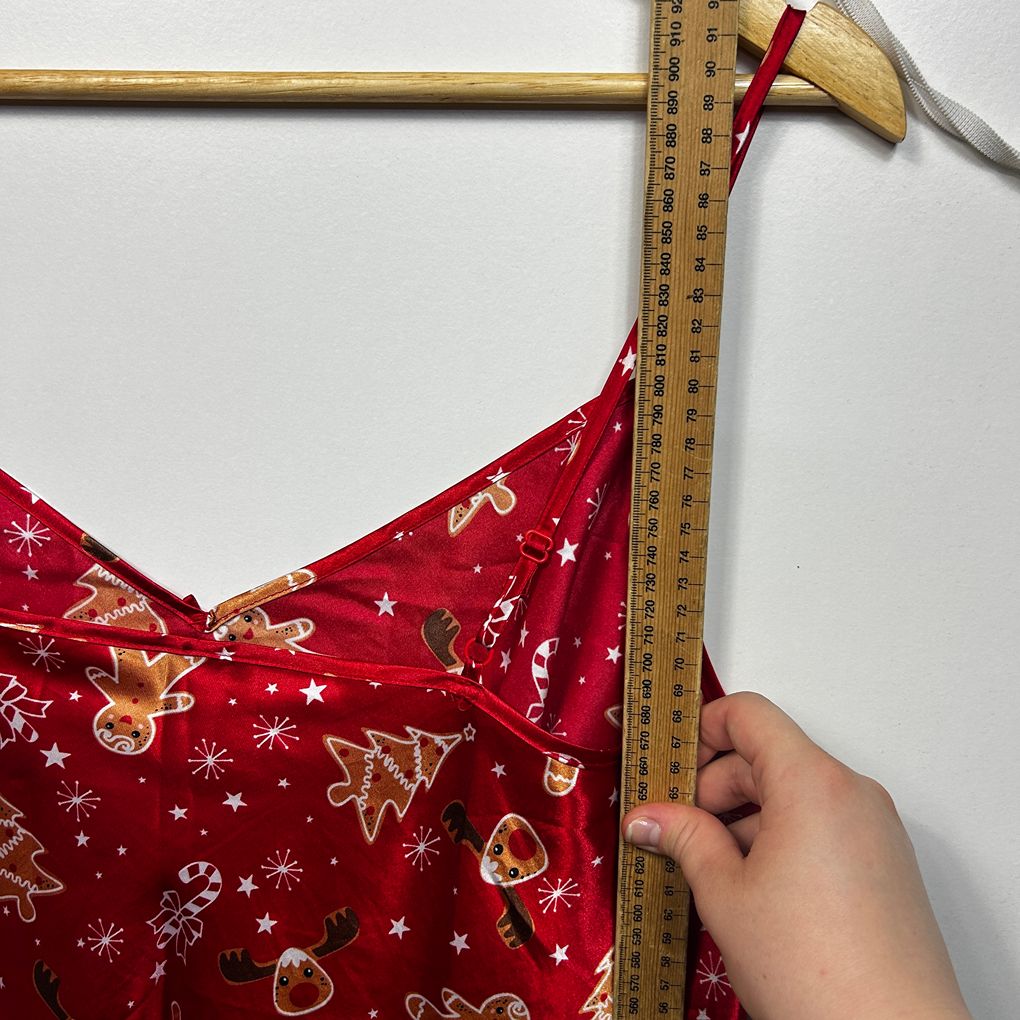 Red Christmas Nightie - Size 14/16