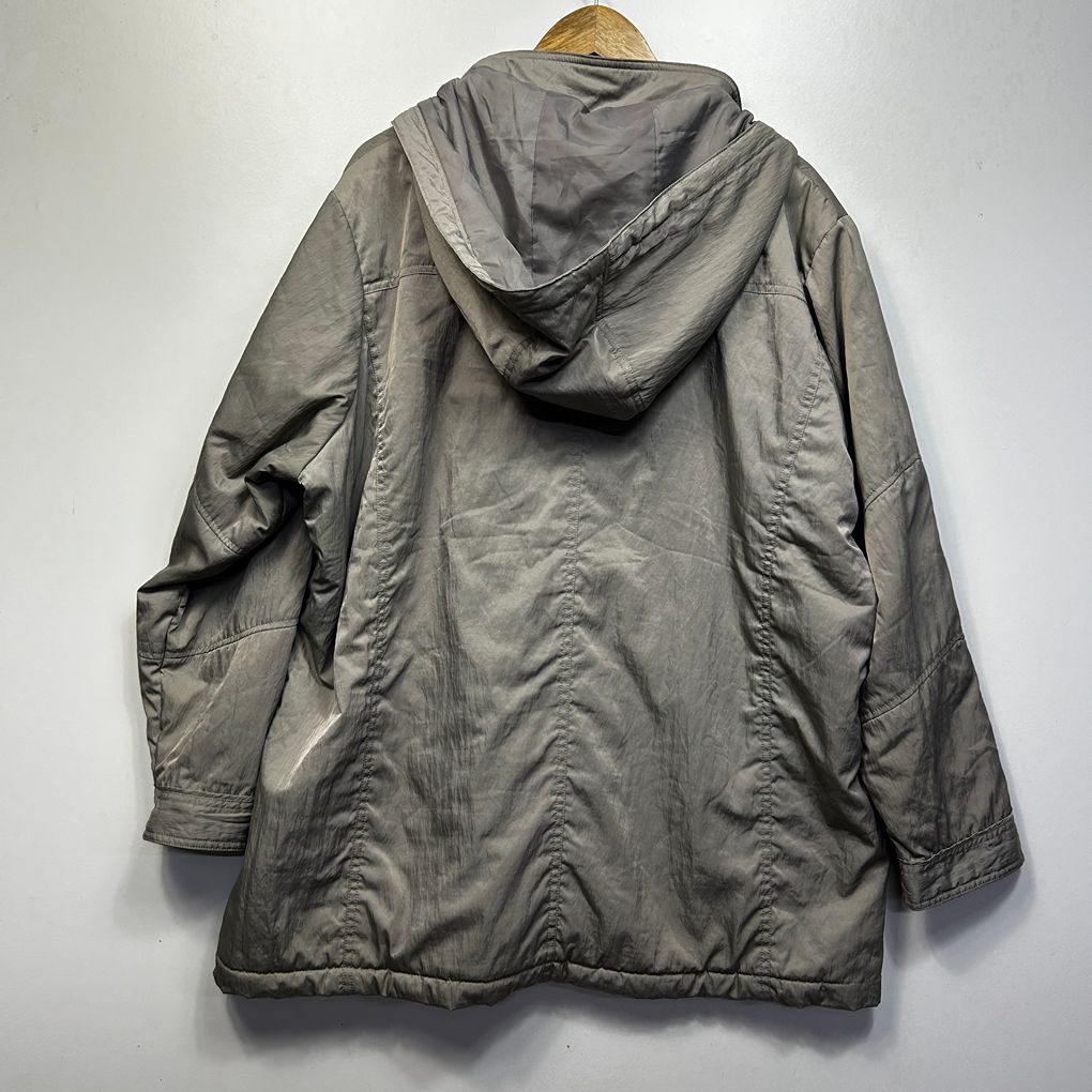 Black Pepper Grey Windbreaker Jacket - Size 22 (fault - mark)