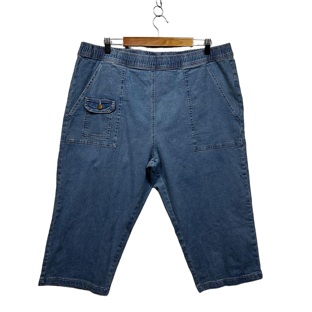 Victoria Hill Denim Capri Jeans - Size 22