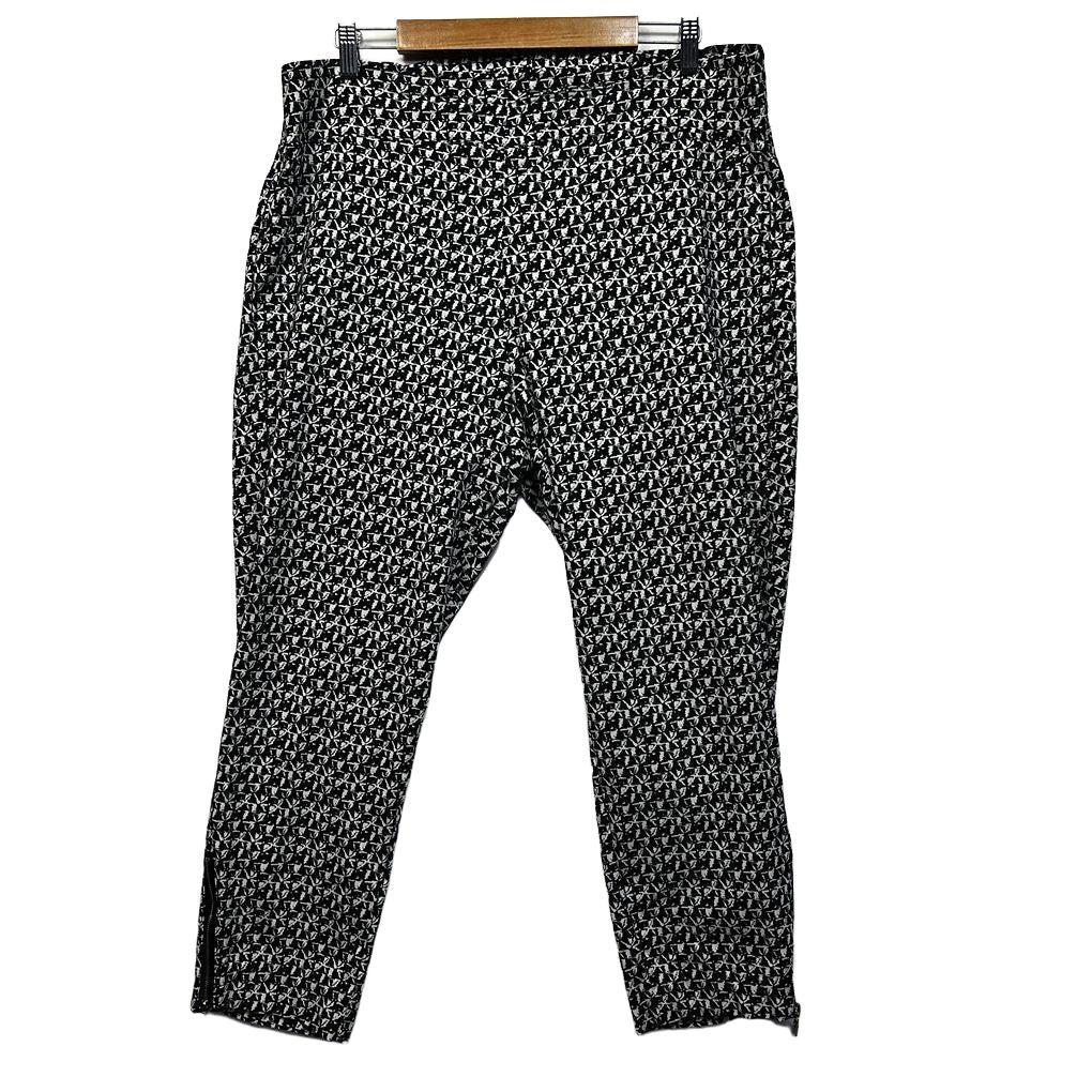 Autograph Black and White Pants - Size 24