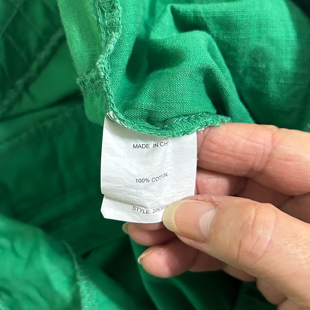Millers Green Cotton Pants - Size 14