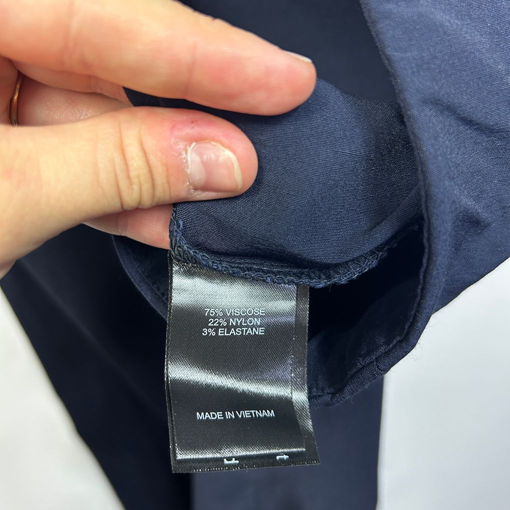 Taking Shape Navy Plus Size Cropped  Pants - Size 20