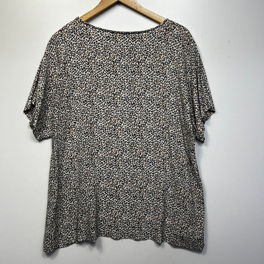 Target Leopard Print Top - Size 20