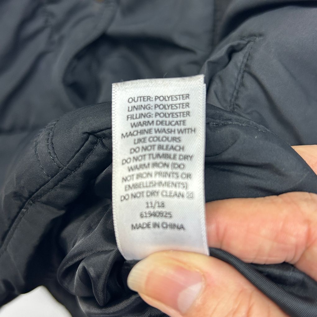 Target Black Puffer Vest - Size 14