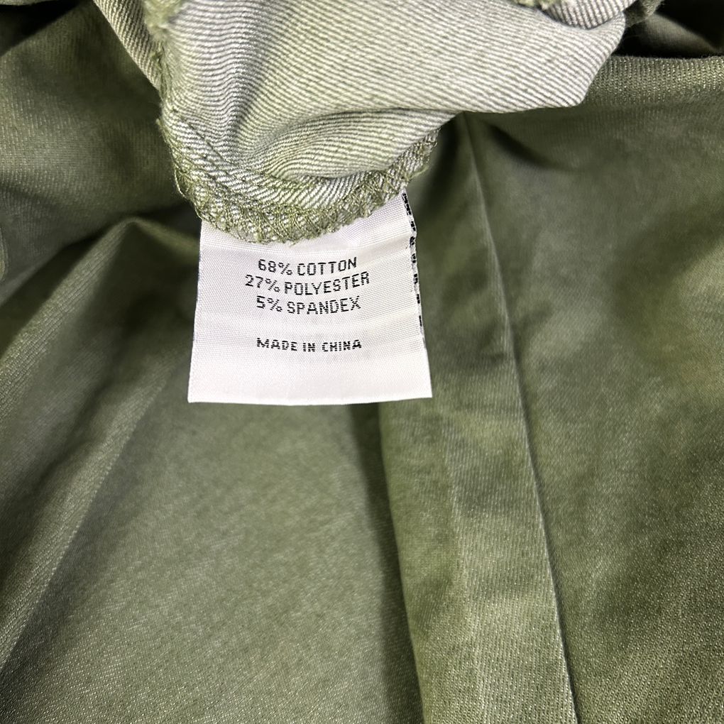 Fella Hamilton Green Cotton Pants - Size 22