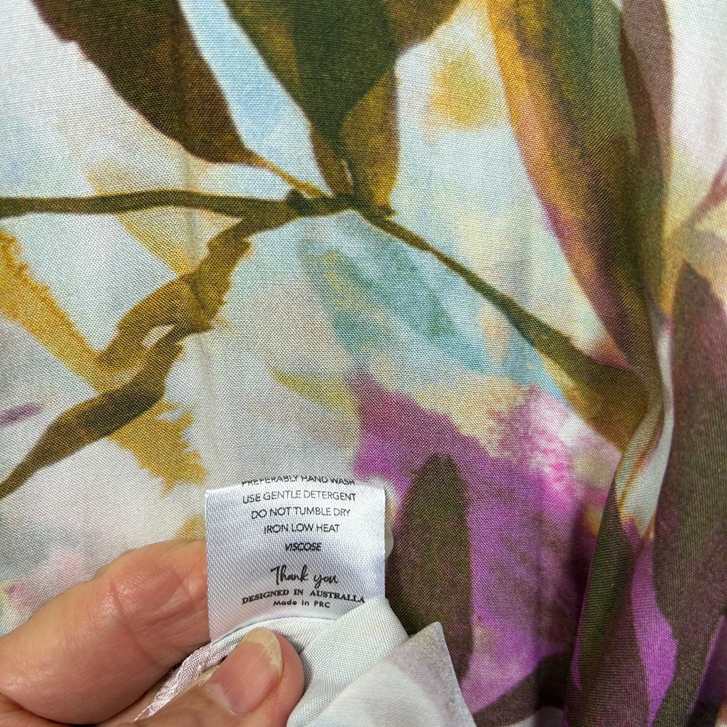 Willow Tree Multicoloured Shirt - Size 18