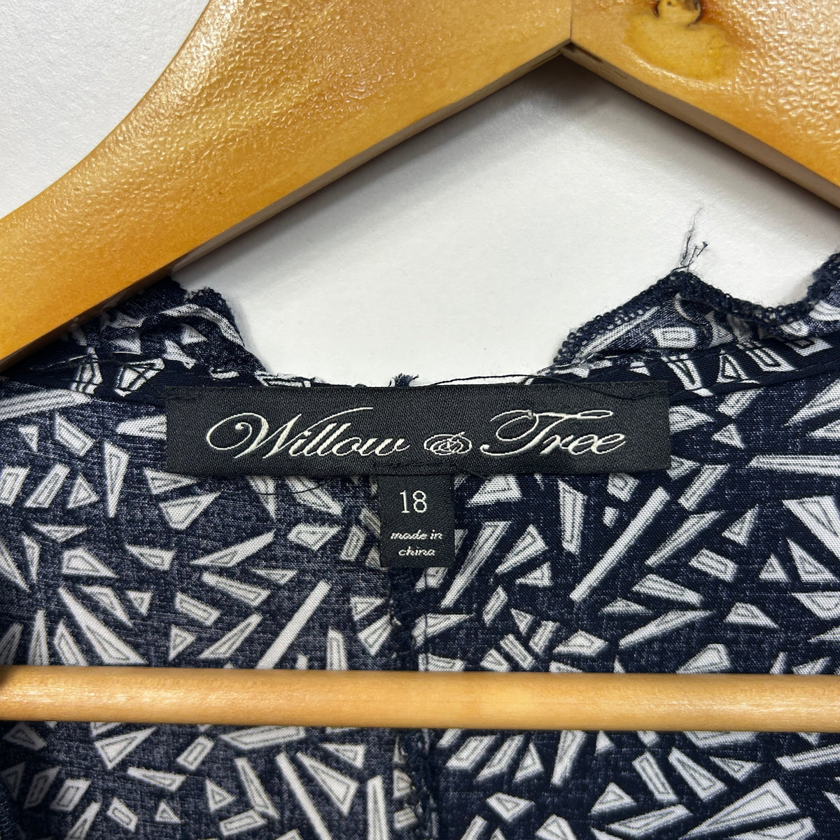 Willow & Tree Navy Plus Size Dress - Size 18