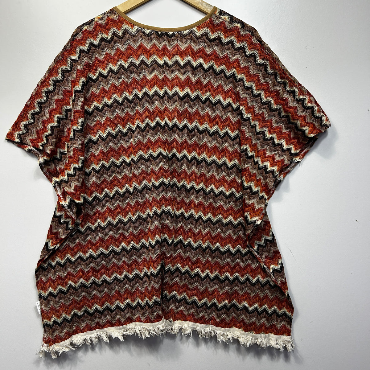 Qui Qui Multicoloured Poncho Top - Size M/L