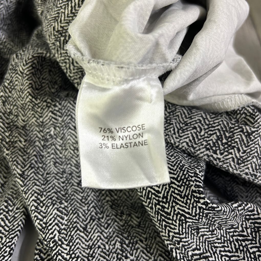 Millers Grey Herringbone Plus Size Pants - Size 18
