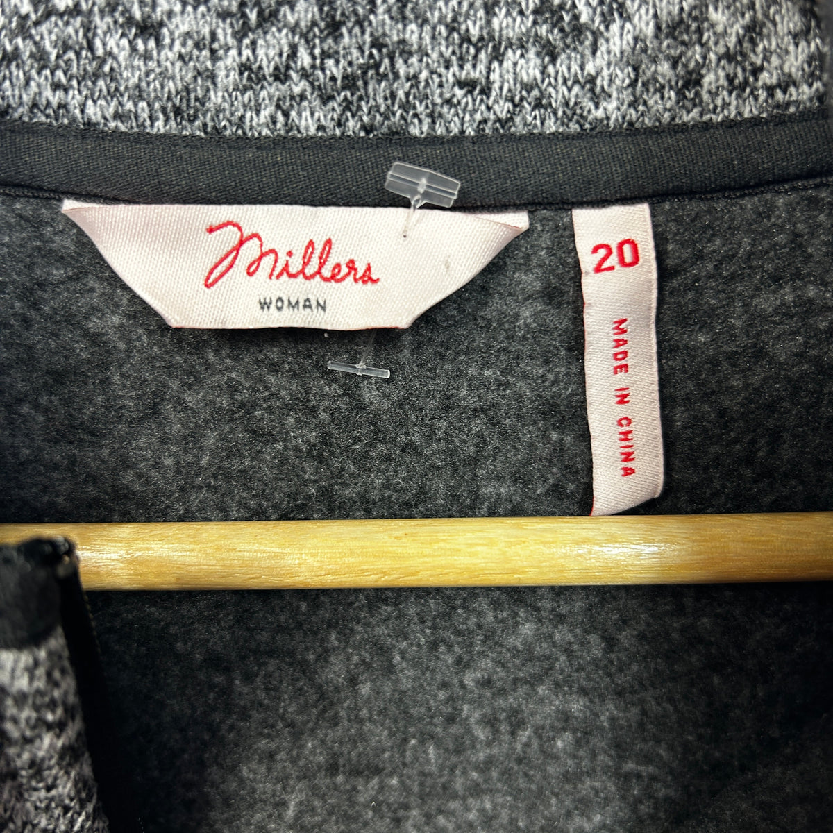 Millers Grey Plus Size Vest - Size 20