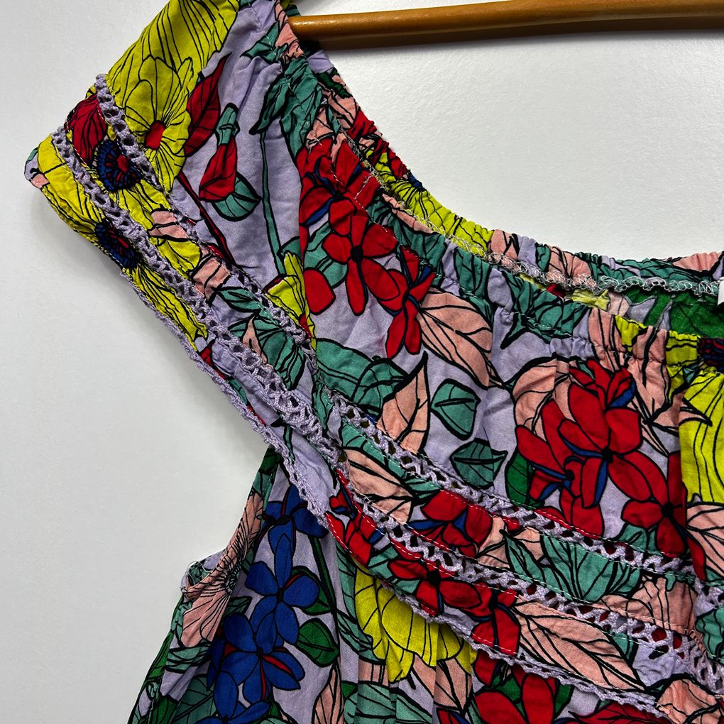Rockmans Multicoloured Top - Size 16