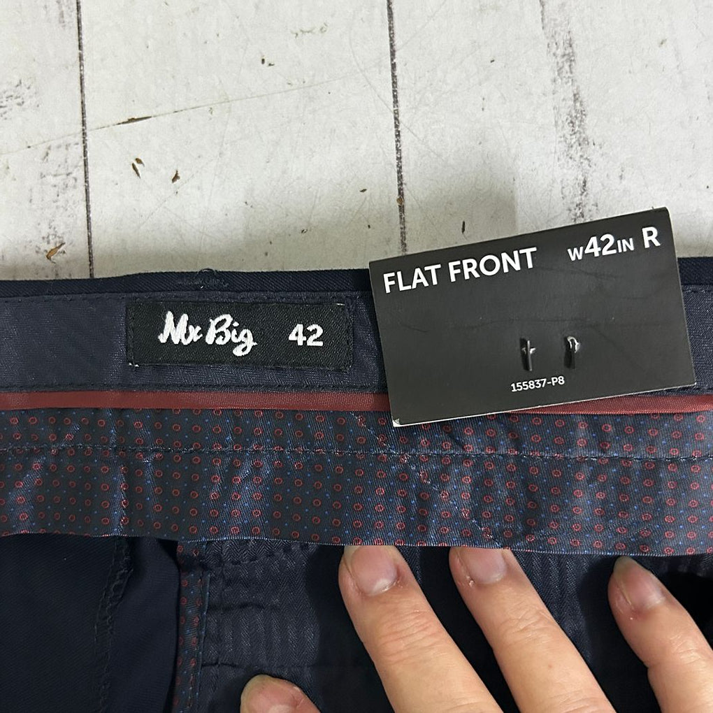 Mr Big Navy Dress Pants - Size 42