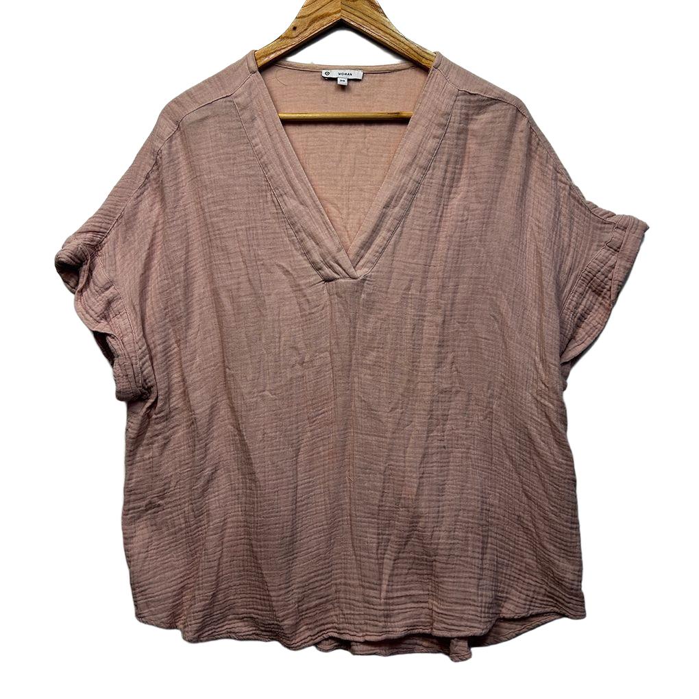 Target Pink Cotton Top - Size 20