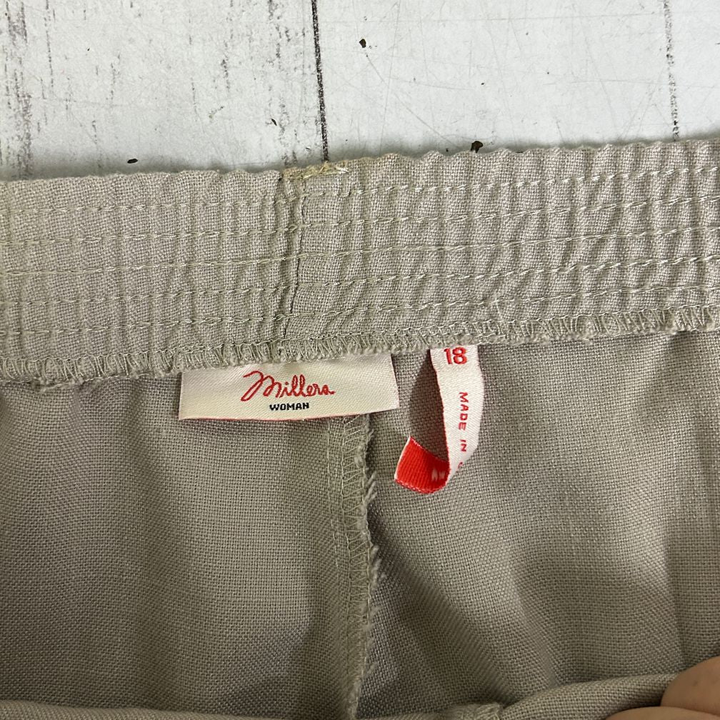 Millers Taupe Plus Size Pants - Size 18