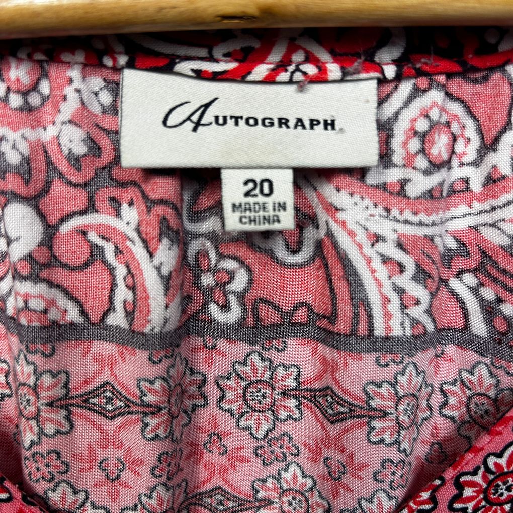 Autograph Boho Plus Size Top - Size 20