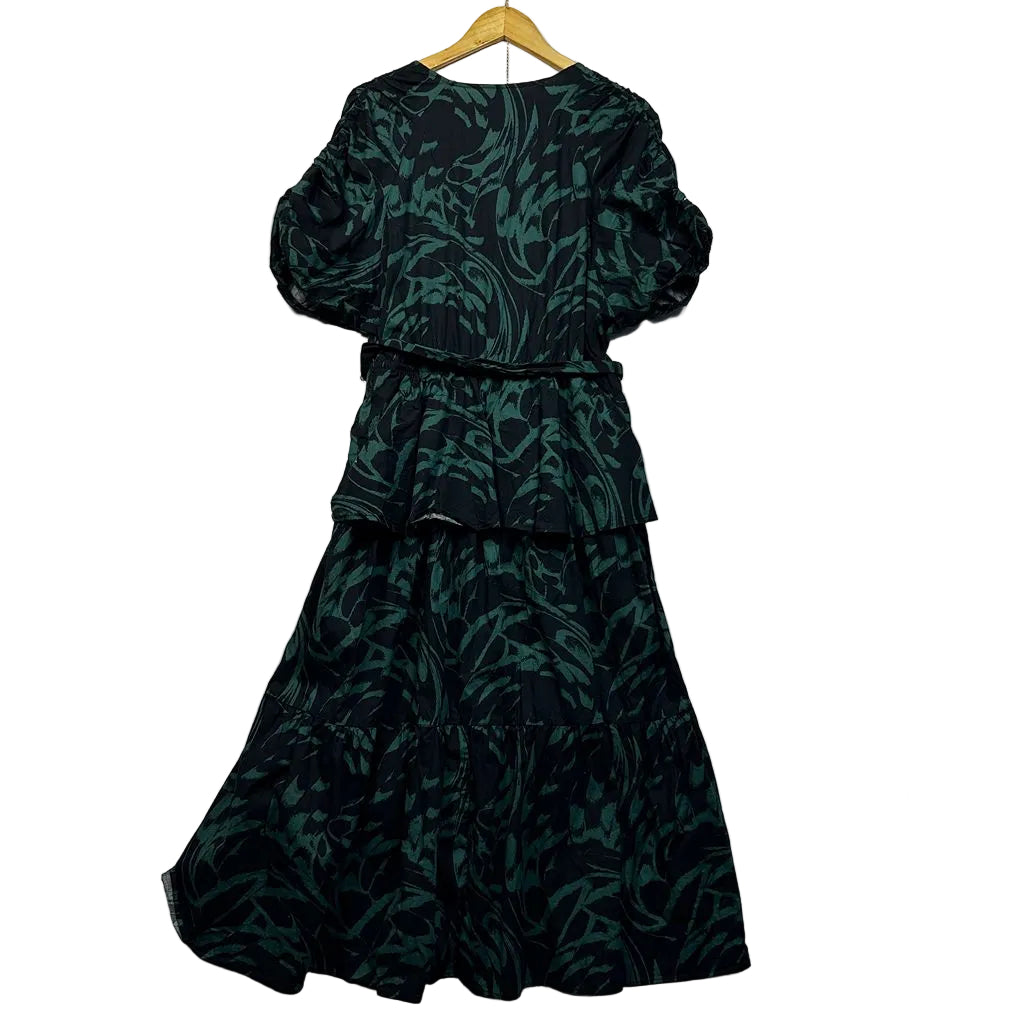 Scoop Green Cotton Maxi Dress - Size XL