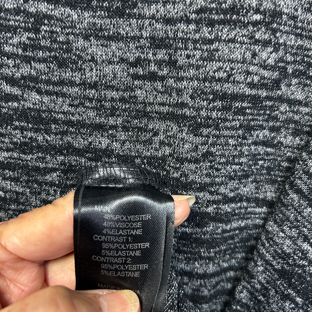 Taking Shape Grey Marle Tunic Top - Size 20/L