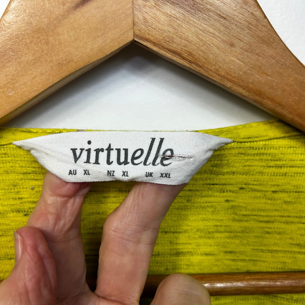 Virtuelle Lime Cotton Top - Size 22/XL