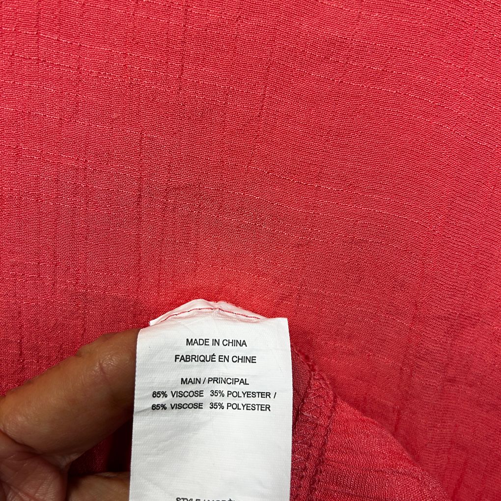 Autograph Coral Plus Size Top - Size 18