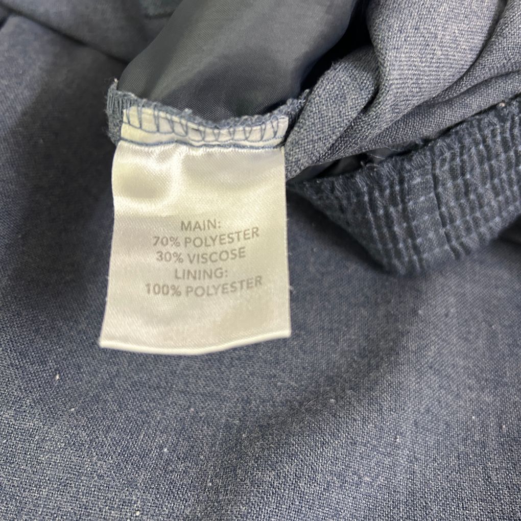 Millers Navy Elastic Waist Pants - Size 16