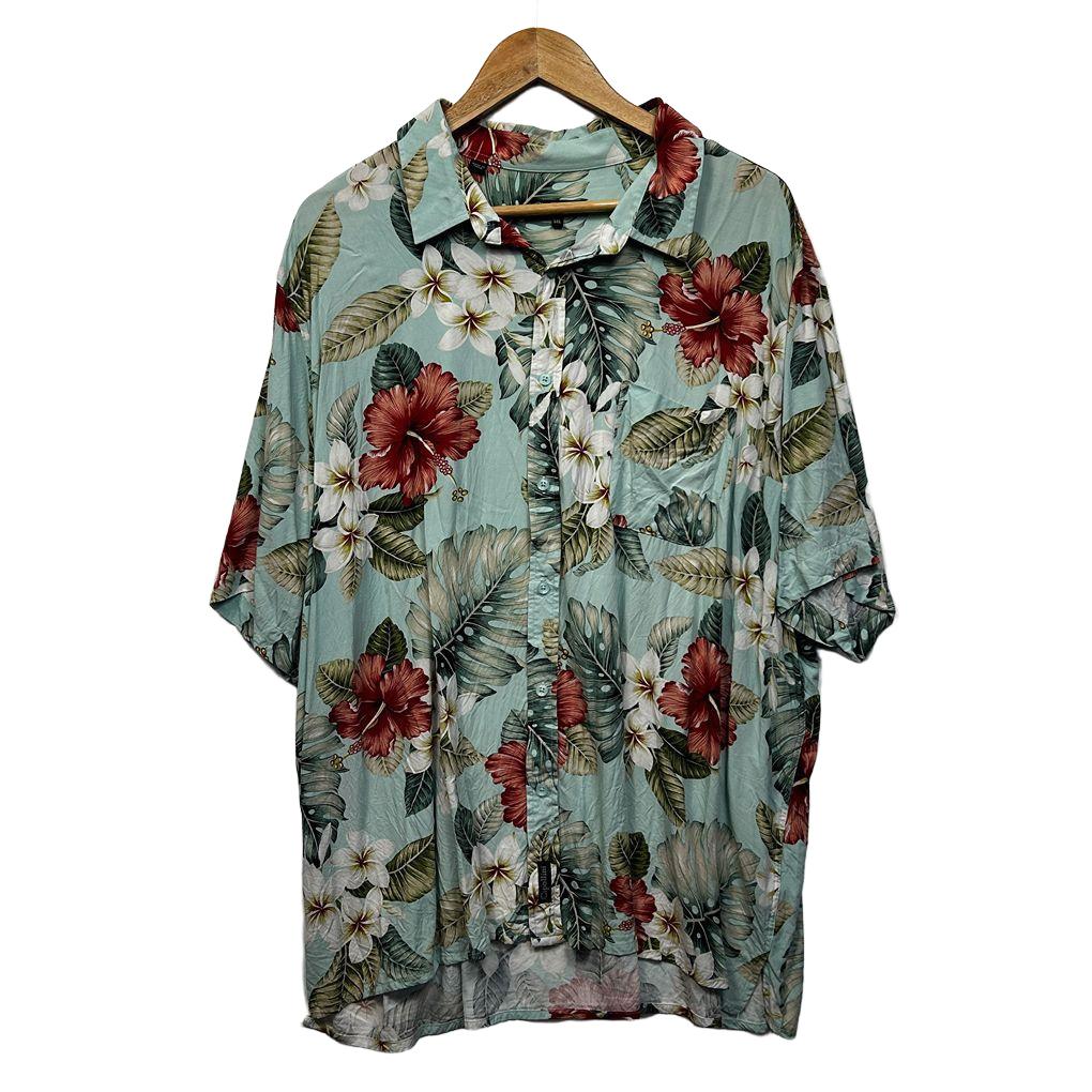 Cipollini Floral Hawaiian Mens Shirt - Size 5XL