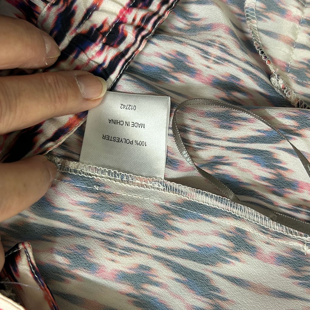Sussan Pink Print Pants - Size 14