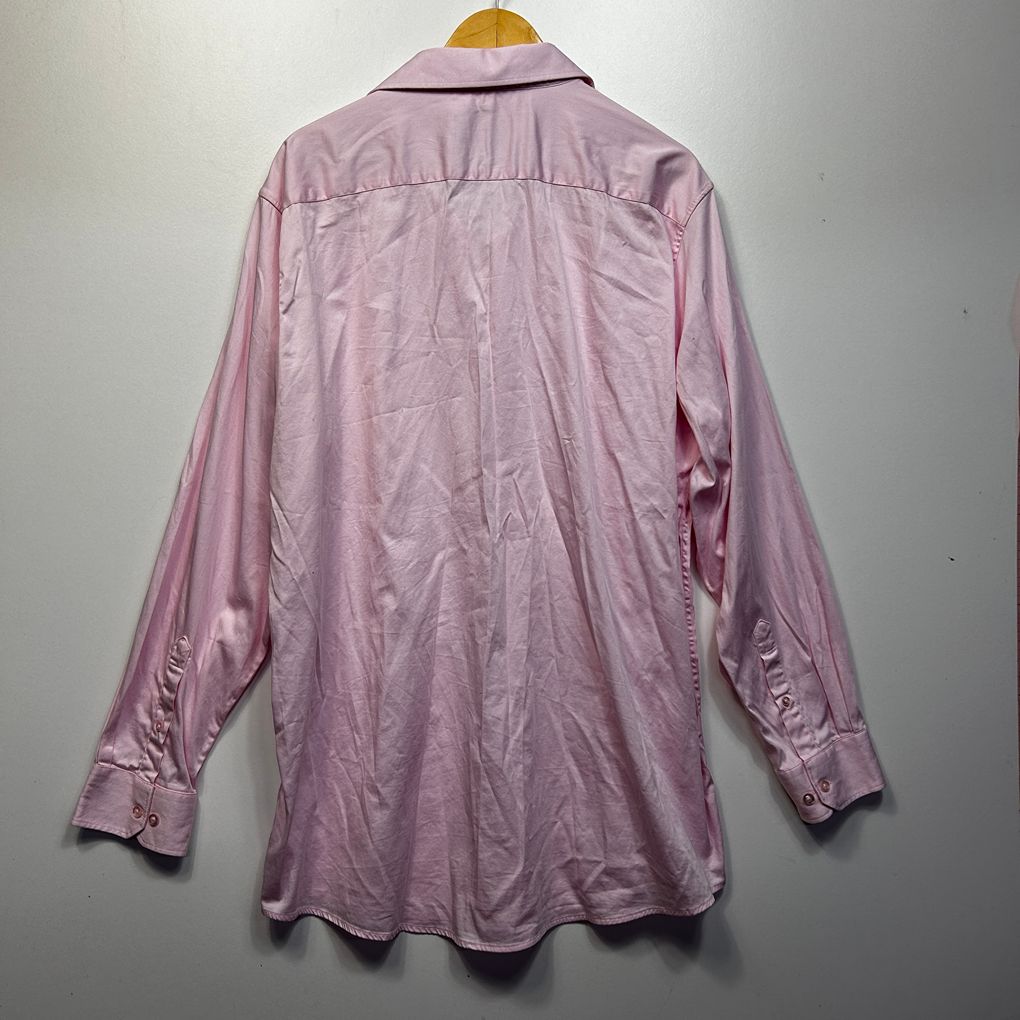Johnny Bigg Pink Cotton Shirt - Size 4XL