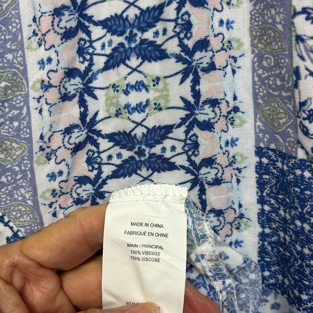 Rockmans Blue Top - Size 14