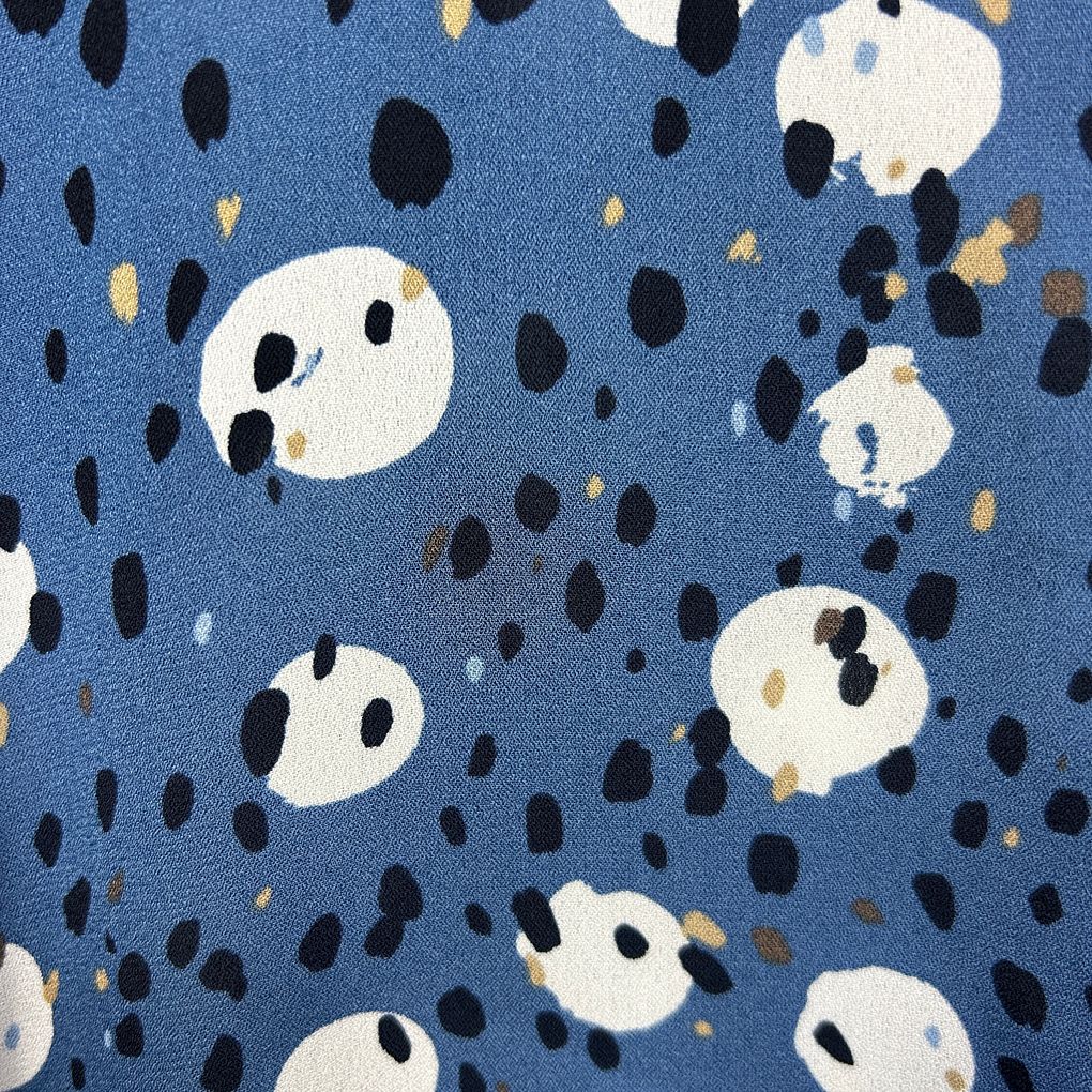 Black Pepper Blue Spot Top - Size 18
