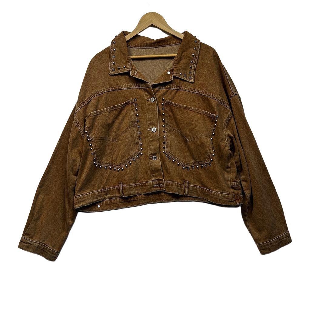 Studded Denim Jacket