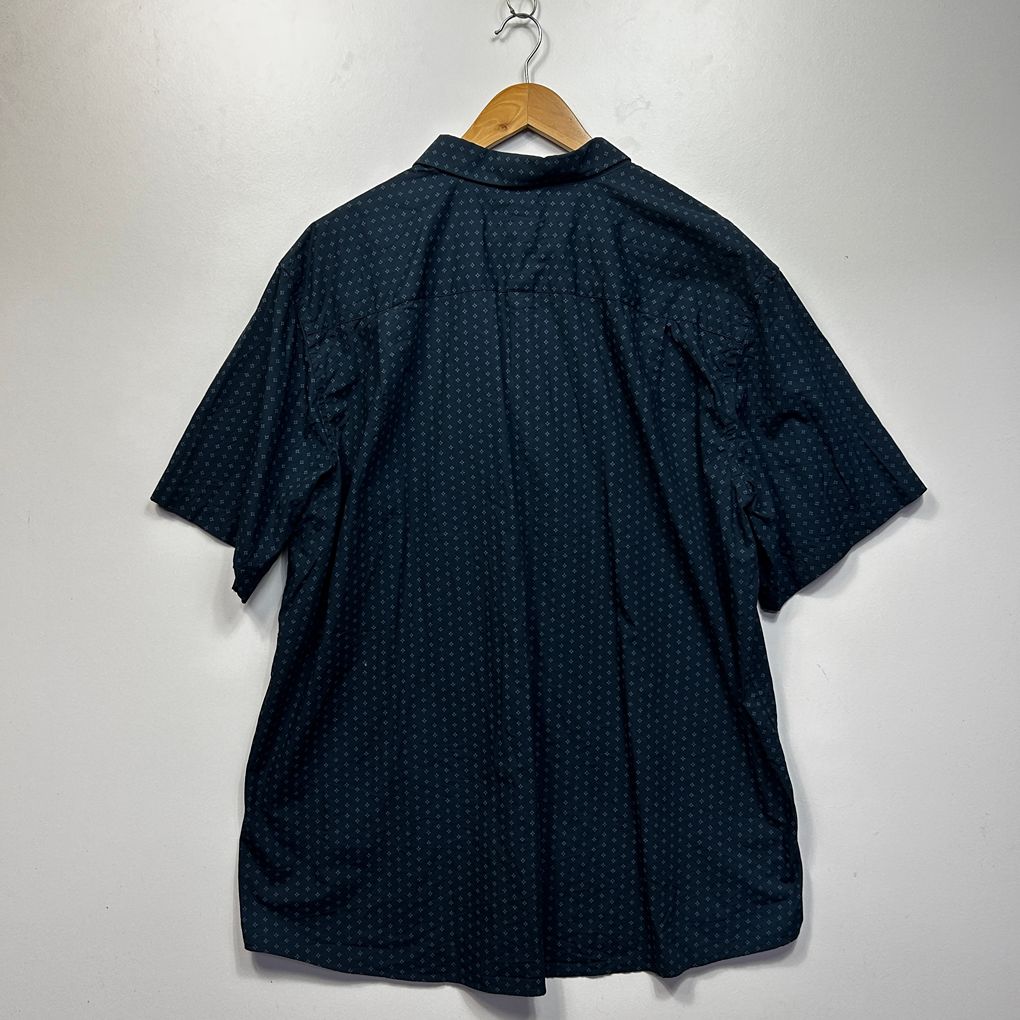 Mr Big Navy Cotton Mens Shirt - Size 4XL